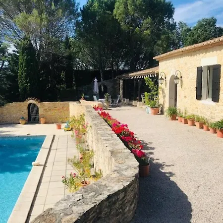 Mas Piscine Au Milieu Des Vignes Avec Vue Magique
