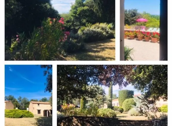 Mas Piscine Au Milieu Des Vignes Avec Vue Magique Villa