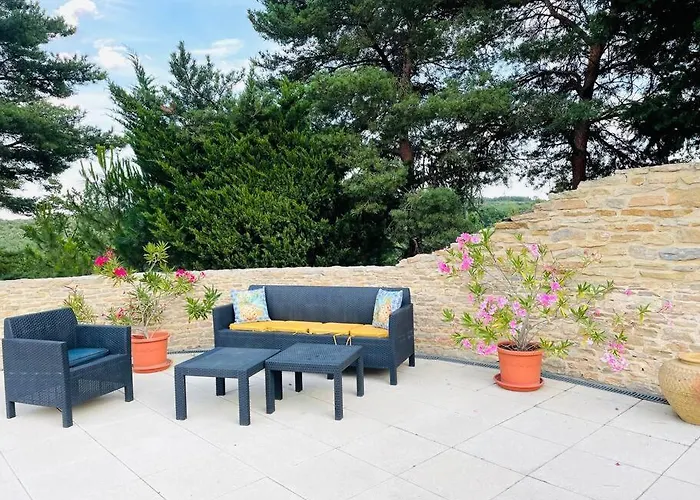Villa Mas Piscine Au Milieu Des Vignes Avec Vue Magique *
