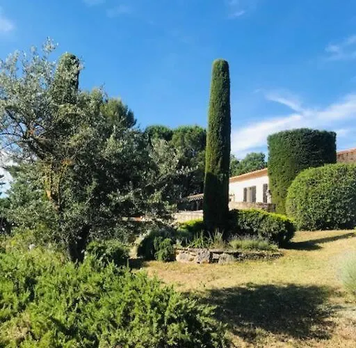 Mas Piscine Au Milieu Des Vignes Avec Vue Magique Saint-Andre-d'Olerargues