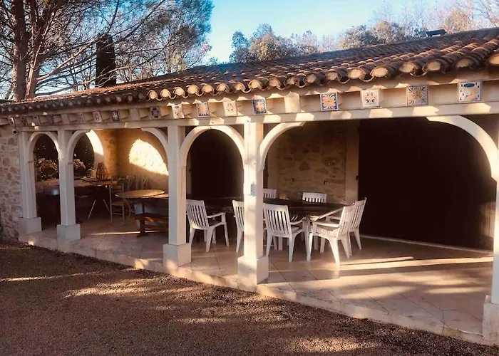 Villa Mas Piscine Au Milieu Des Vignes Avec Vue Magique