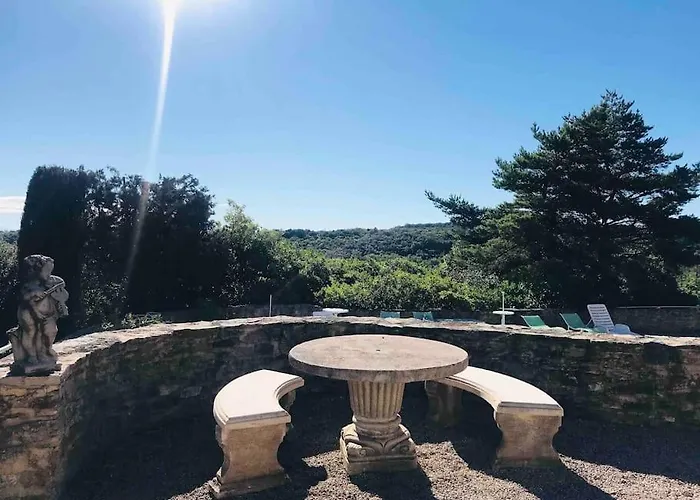 Mas Piscine Au Milieu Des Vignes Avec Vue Magique Villa *